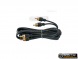 Провод соединительный KICX ARCA18 RCA Межблочный кабель 1,8 м купить с доставкой, автозвук, pride, amp, ural, bulava, armada, headshot, focal, morel, ural molot