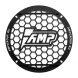 Гриль для акустики 16 c логотипом AMP металлический купить с доставкой, автозвук, pride, amp, ural, bulava, armada, headshot, focal, morel, ural molot