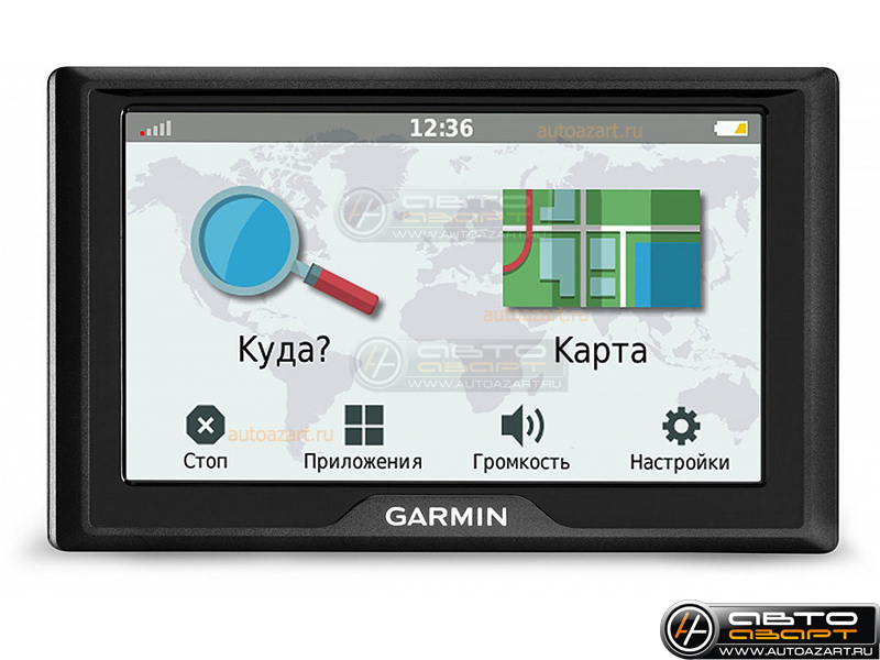 Навигатор Garmin DriveSmart 51, Russia LMT интернет-магазине «АвтоАзарт» Купить навигаторы по выгодным