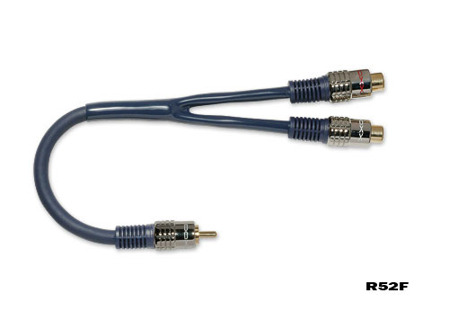 Разветвитель DAXX R52F RCA 1папа-2мама купить с доставкой, автозвук, pride, amp, ural, bulava, armada, headshot, focal, morel, ural molot
