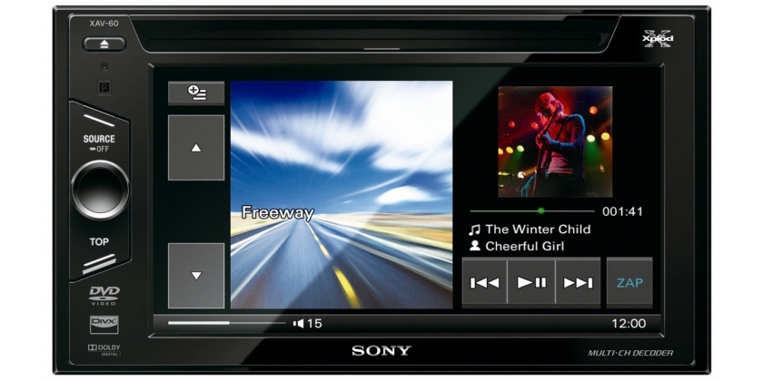 Sony XAV-E60 2-din купить с доставкой, автозвук, pride, amp, ural, bulava, armada, headshot, focal, morel, ural molot