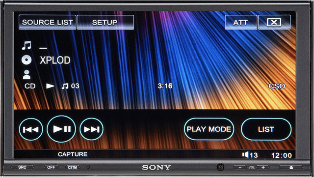 Sony XAV-741 купить с доставкой, автозвук, pride, amp, ural, bulava, armada, headshot, focal, morel, ural molot