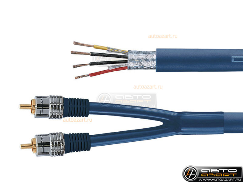 Межблочный кабель DAXX R52-40  (4м) купить с доставкой, автозвук, pride, amp, ural, bulava, armada, headshot, focal, morel, ural molot