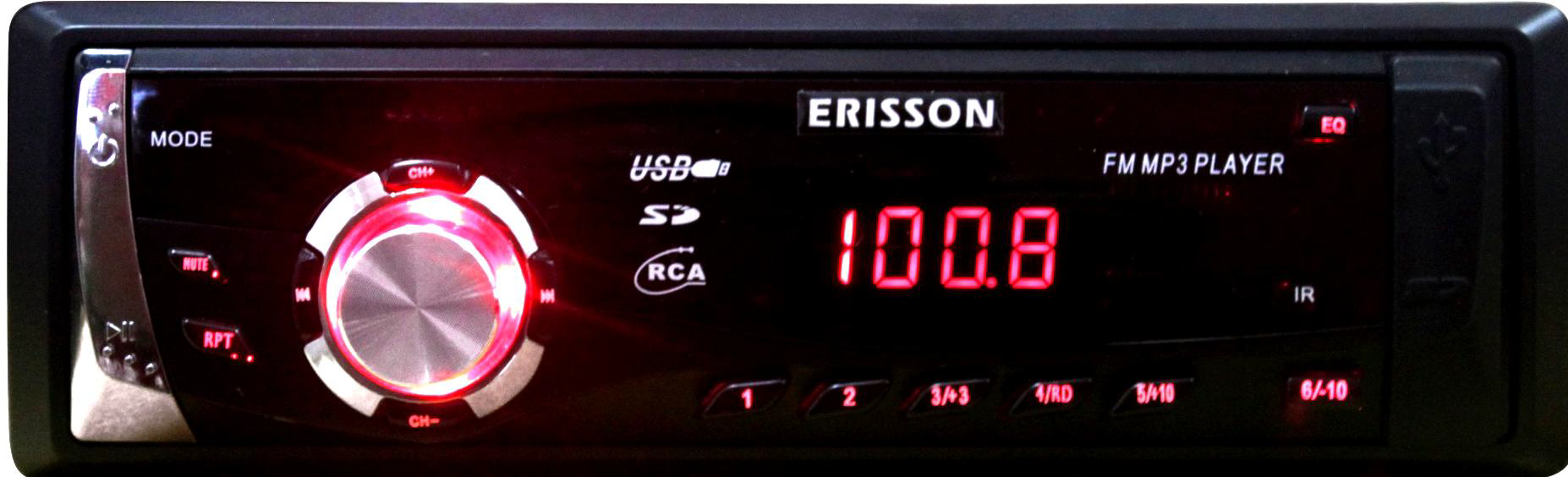 Ресивер-USB Erisson RU 115 FM,USB,SD купить с доставкой, автозвук, pride, amp, ural, bulava, armada, headshot, focal, morel, ural molot