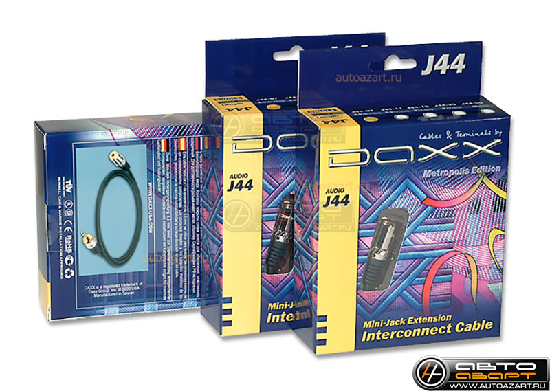 DAXX J44-15 Mini Jack 3,5 mm - (папа-мама, удлинитель) - 1.5м купить с доставкой, автозвук, pride, amp, ural, bulava, armada, headshot, focal, morel, ural molot