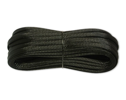 Оплетка для кабеля DAXX Z01 нейлоновый кожух черный (змеинная кожа) 20м купить с доставкой, автозвук, pride, amp, ural, bulava, armada, headshot, focal, morel, ural molot