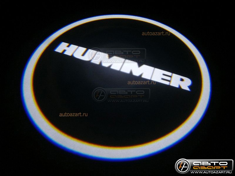 Лазерная проекция логотипа для установки в дверь авто 039 HAMMER купить с доставкой, автозвук, pride, amp, ural, bulava, armada, headshot, focal, morel, ural molot