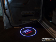 Лазерная проекция логотипа для установки в дверь авто 006 AUDI купить с доставкой, автозвук, pride, amp, ural, bulava, armada, headshot, focal, morel, ural molot