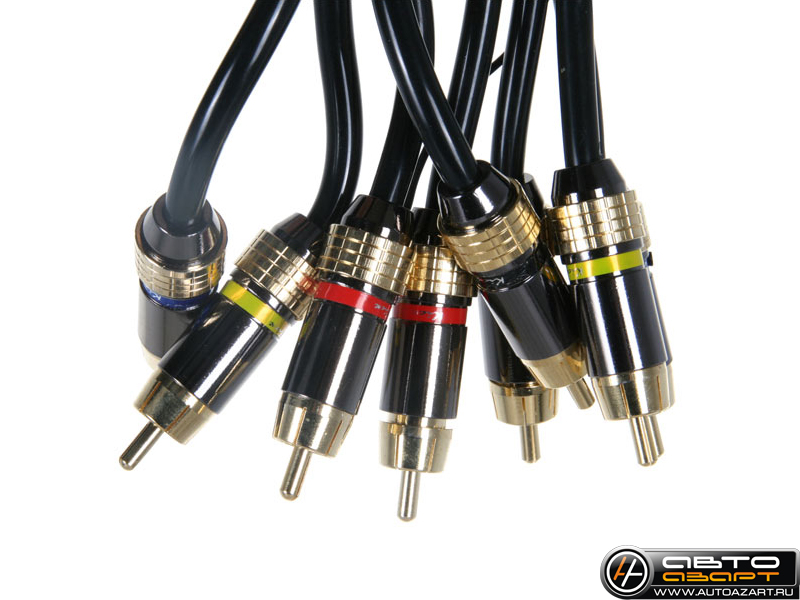 Межблочный кабель KICX RCA-06  (5 м) купить с доставкой, автозвук, pride, amp, ural, bulava, armada, headshot, focal, morel, ural molot