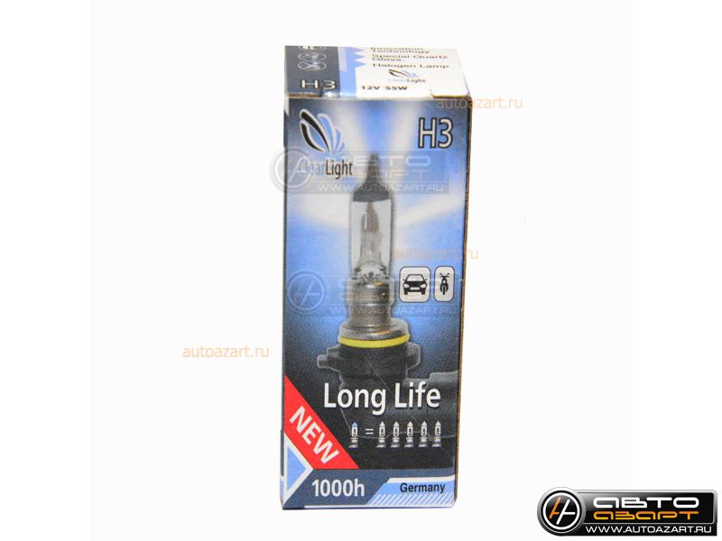 Галогеновые лампы Clearlight H3 12V 55w LongLife купить с доставкой, автозвук, pride, amp, ural, bulava, armada, headshot, focal, morel, ural molot