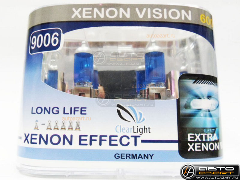 Галогеновые лампы Clearlight HB4 12V 55w Xenon Vision 2шт купить с доставкой, автозвук, pride, amp, ural, bulava, armada, headshot, focal, morel, ural molot