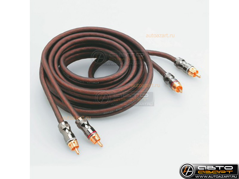 Провод соединительный FOCAL ER3  RCA Межблочный кабель (3м) купить с доставкой, автозвук, pride, amp, ural, bulava, armada, headshot, focal, morel, ural molot