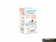 Галогеновые лампы MTF Лампа  H7 12V 55w Standart+30% купить с доставкой, автозвук, pride, amp, ural, bulava, armada, headshot, focal, morel, ural molot