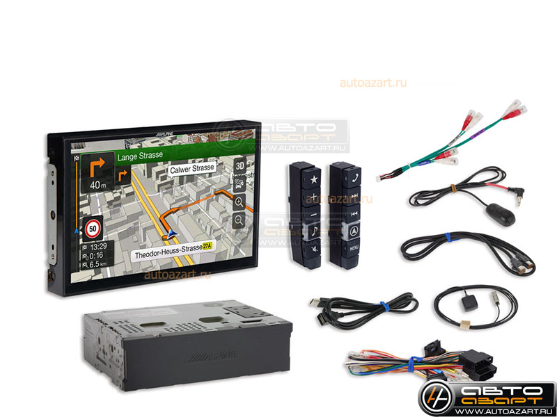 Автомобильные DVD проигрыватели ALPINE X901D-F с экраном,  2-DIN купить с доставкой, автозвук, pride, amp, ural, bulava, armada, headshot, focal, morel, ural molot
