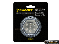 Дистрибьютер питания SWAT DBN-07 (0GAx2-> 4GAx4) купить с доставкой, автозвук, pride, amp, ural, bulava, armada, headshot, focal, morel, ural molot