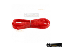 Оплетка для кабеля INCAR ZME-8 red, Змеинная Кожа 8мм, цвет красный - 1 метр купить с доставкой, автозвук, pride, amp, ural, bulava, armada, headshot, focal, morel, ural molot