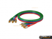 Провод соединительный DAXX V43-07 Межблочный кабель (3rca-0.75м) купить с доставкой, автозвук, pride, amp, ural, bulava, armada, headshot, focal, morel, ural molot