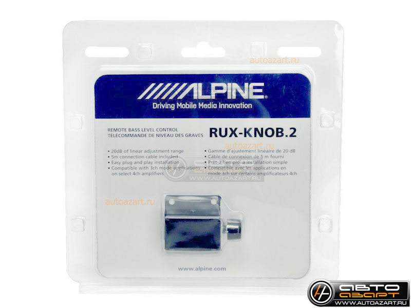 Пульт ДУ ALPINE RUX-KNOB2 купить с доставкой, автозвук, pride, amp, ural, bulava, armada, headshot, focal, morel, ural molot