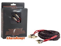 Провод соединительный AMP HRCA-5 Межблочный кабель-медь (5м) купить с доставкой, автозвук, pride, amp, ural, bulava, armada, headshot, focal, morel, ural molot