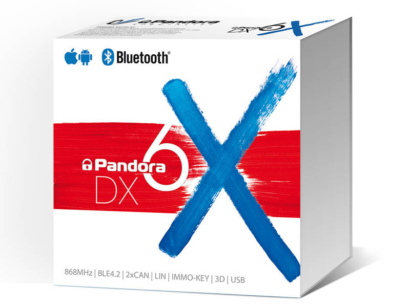 Сигнализация Pandora DX-6X купить с доставкой, автозвук, pride, amp, ural, bulava, armada, headshot, focal, morel, ural molot