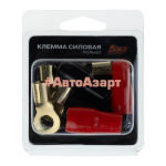 Клемма силовая AMP "Кольцо" 4Ga (4шт) купить с доставкой, автозвук, pride, amp, ural, bulava, armada, headshot, focal, morel, ural molot