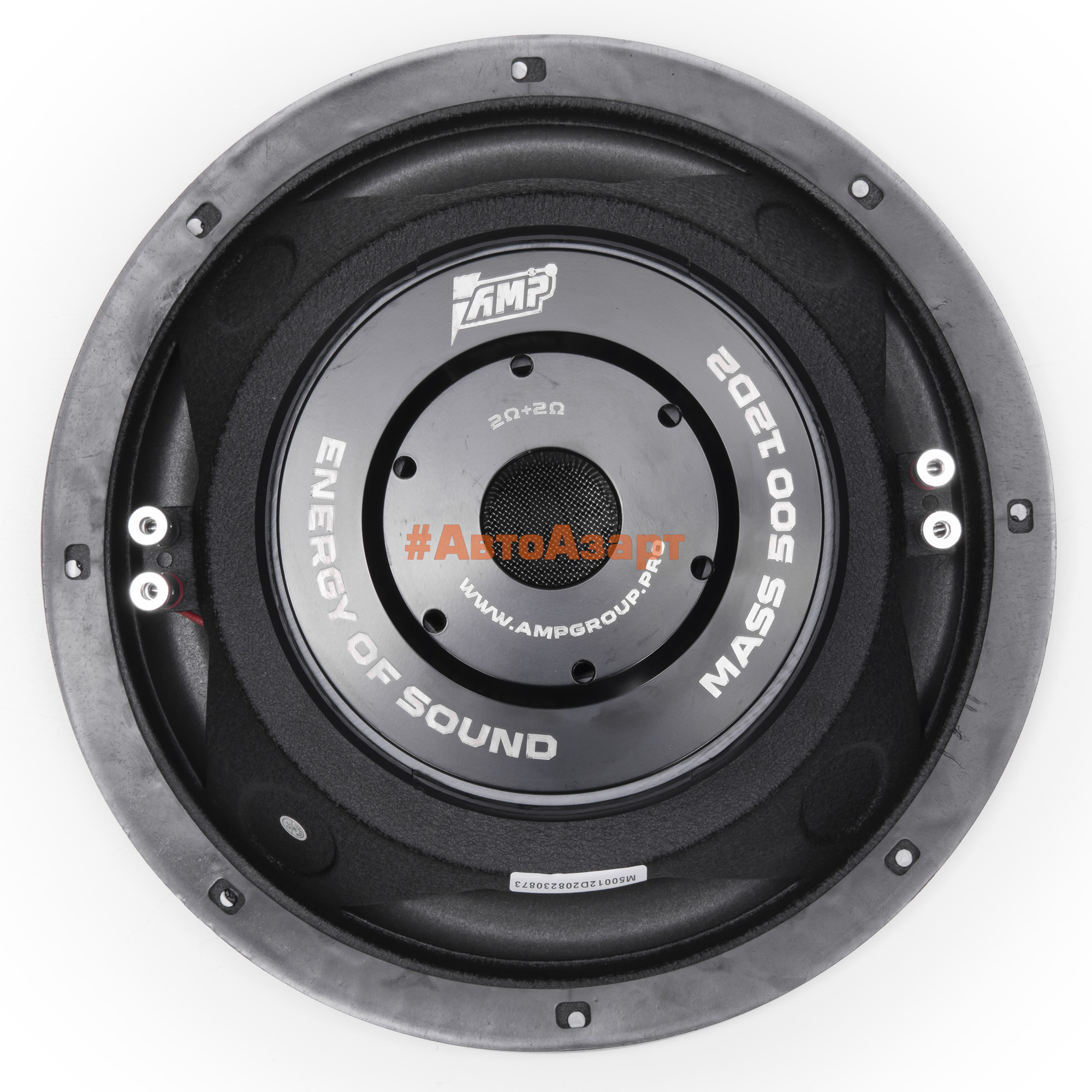 Сабвуферный динамик AMP MASS 500 12D2(2+2 Ом, rms500) купить с доставкой, автозвук, pride, amp, ural, bulava, armada, headshot, focal, morel, ural molot