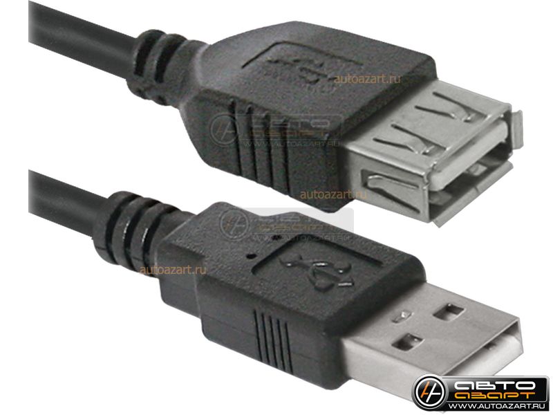 USB-удлинитель Defender USB02-06 USB2.0 AM-AF, 1.8 м купить с доставкой, автозвук, pride, amp, ural, bulava, armada, headshot, focal, morel, ural molot