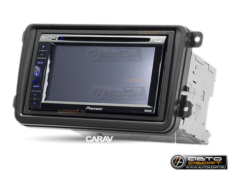 Рамка переходная VW Golf 5/ Passat B6/ Toutan /Jetta /Polo /Tiguan / 2din (CARAV-08-009) купить с доставкой, автозвук, pride, amp, ural, bulava, armada, headshot, focal, morel, ural molot