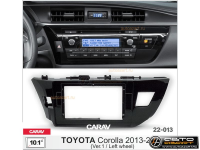 Рамка переходная Toyota Corolla 2012-2016 MFA-10" (CARAV 22-013) купить с доставкой, автозвук, pride, amp, ural, bulava, armada, headshot, focal, morel, ural molot