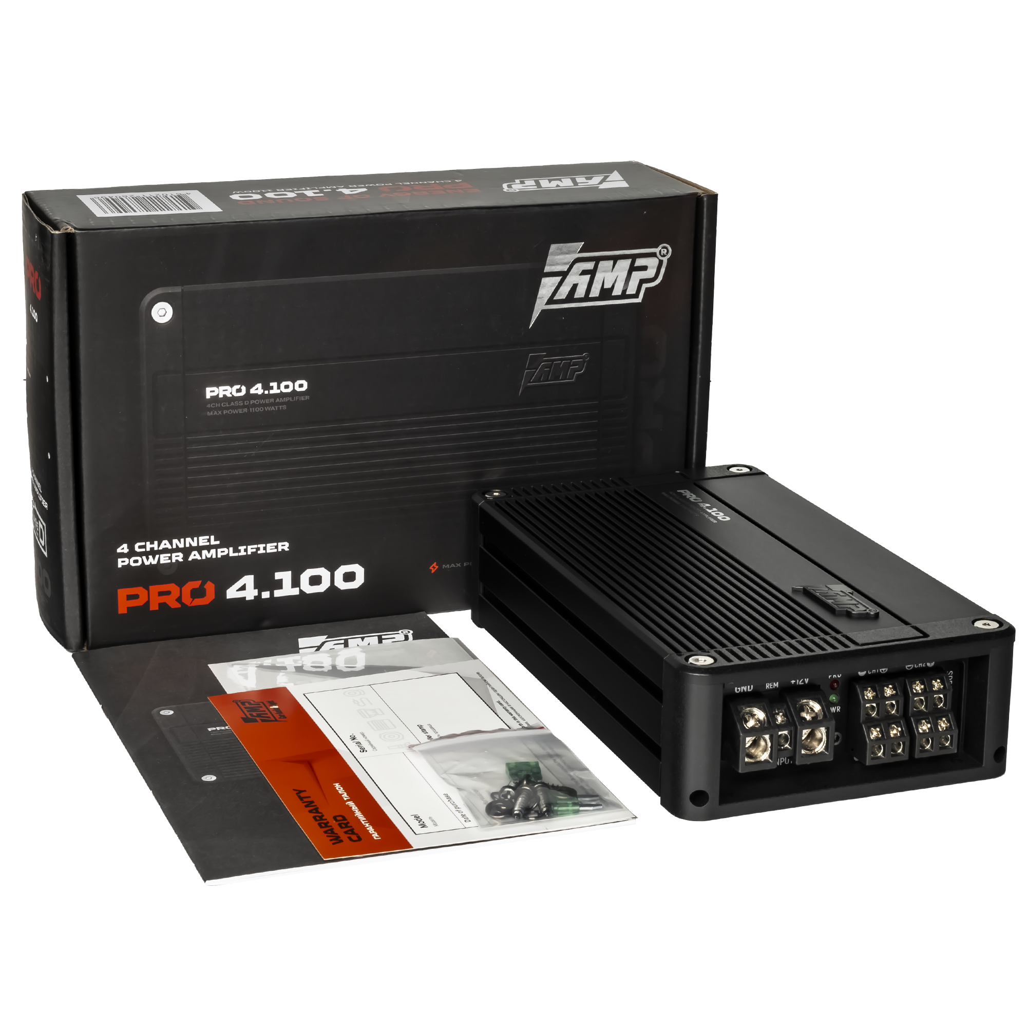 Усилитель AMP PRO 4.100 купить с доставкой, автозвук, pride, amp, ural, bulava, armada, headshot, focal, morel, ural molot