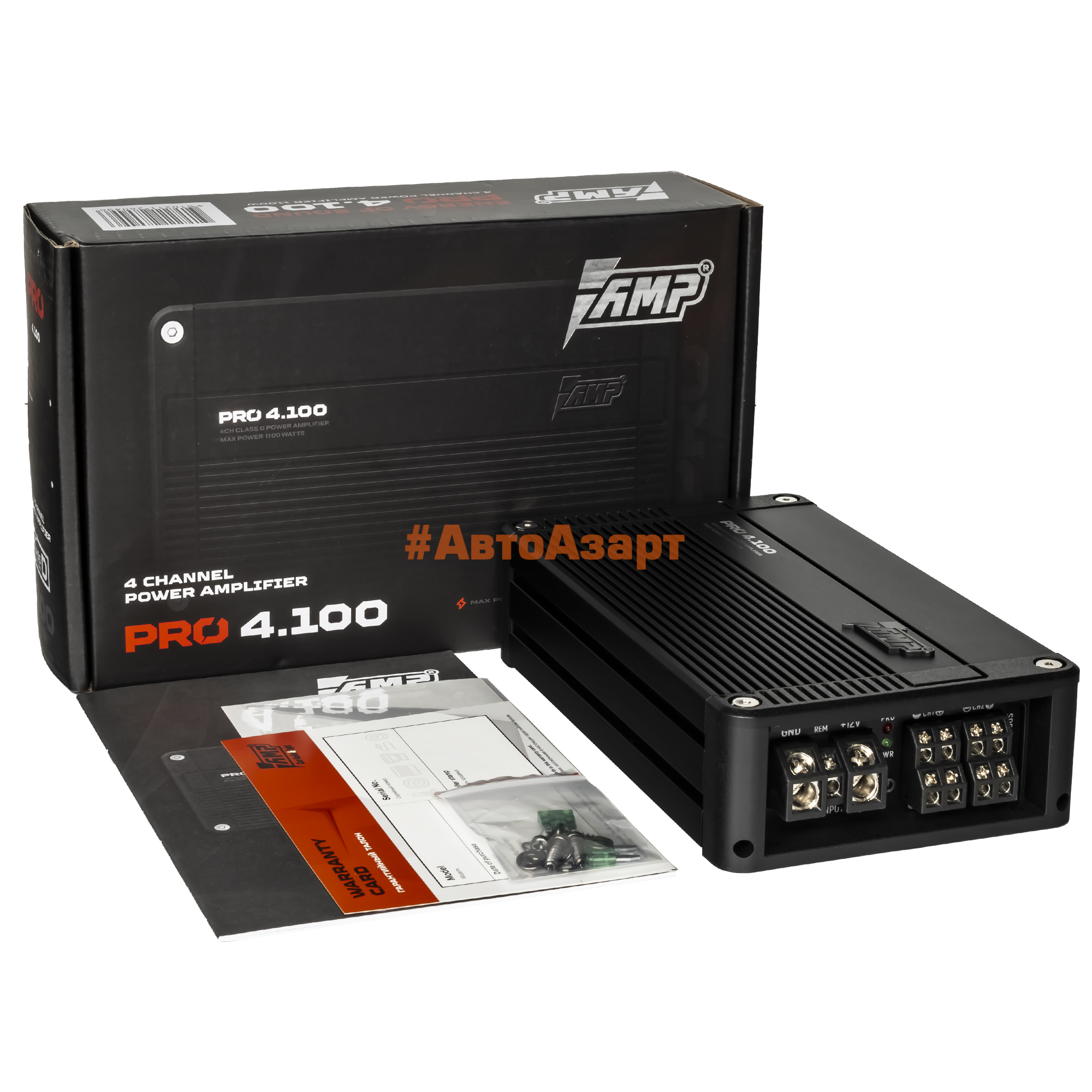 Усилитель AMP PRO 4.100 купить с доставкой, автозвук, pride, amp, ural, bulava, armada, headshot, focal, morel, ural molot