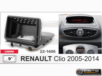 Рамка переходная Renault Clio 2005-2014 | MFA-10" | CARAV 22-1406 купить с доставкой, автозвук, pride, amp, ural, bulava, armada, headshot, focal, morel, ural molot