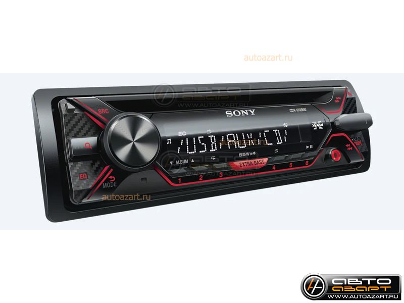 Ресивер-CD Sony CDX-G1200U купить с доставкой, автозвук, pride, amp, ural, bulava, armada, headshot, focal, morel, ural molot