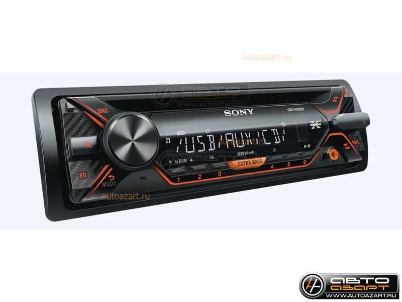 Ресивер-CD Sony CDX-G1201U купить с доставкой, автозвук, pride, amp, ural, bulava, armada, headshot, focal, morel, ural molot