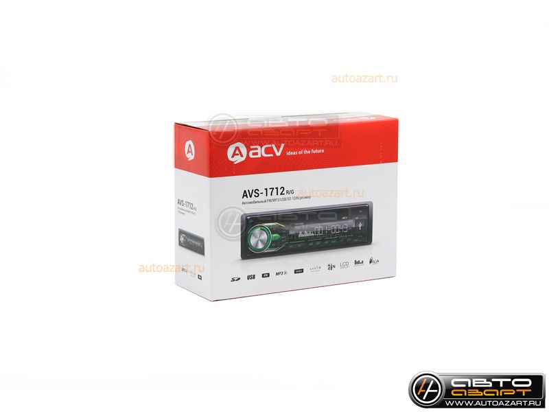 Ресивер-USB ACV AVS-1712R купить с доставкой, автозвук, pride, amp, ural, bulava, armada, headshot, focal, morel, ural molot