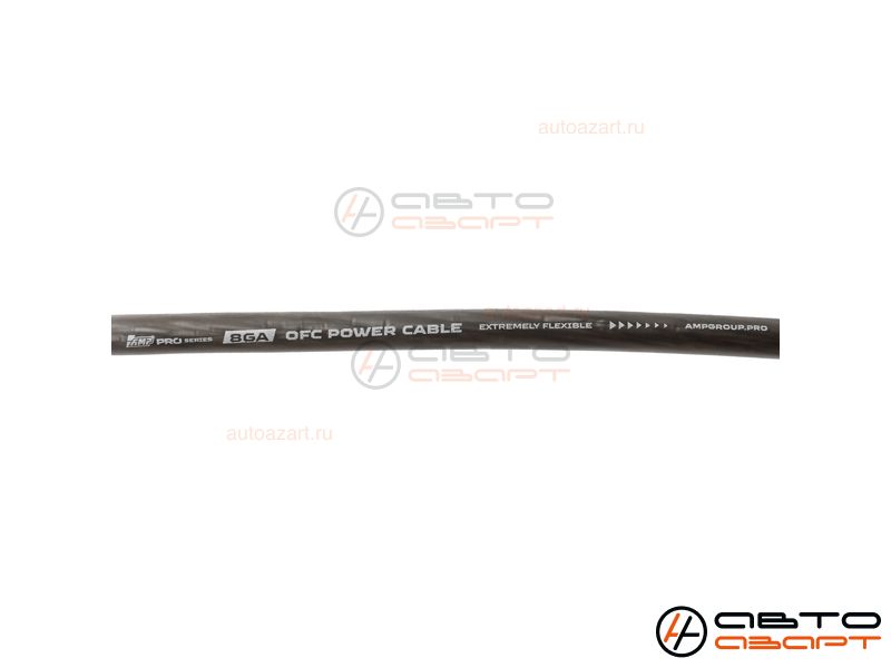 Провод силовой AMP PRO 8Ga OFC Extremely flexible Черный медь 100% купить с доставкой, автозвук, pride, amp, ural, bulava, armada, headshot, focal, morel, ural molot