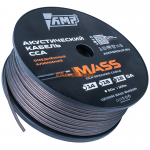 Провод акустический AMP MASS 18Ga CCA Extremely flexible (100м) алюминий купить с доставкой, автозвук, pride, amp, ural, bulava, armada, headshot, focal, morel, ural molot