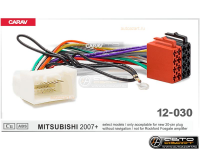 Переходник Mitsubishi+ISO 2007-н.в (Carav 12-030) купить с доставкой, автозвук, pride, amp, ural, bulava, armada, headshot, focal, morel, ural molot