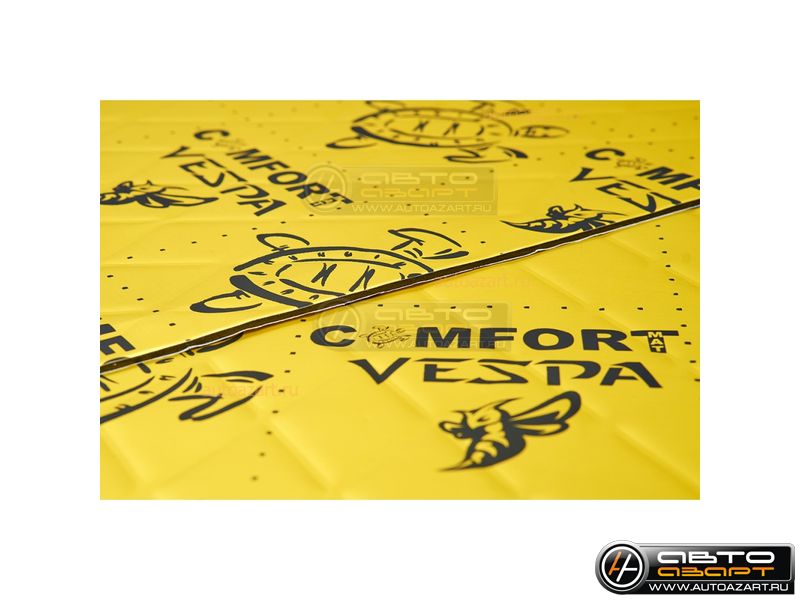 Шумоизоляция Comfort mat VESPA 0,5m x 0.7m купить с доставкой, автозвук, pride, amp, ural, bulava, armada, headshot, focal, morel, ural molot