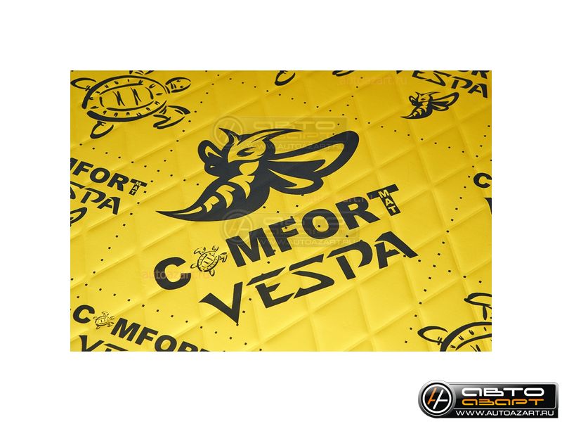 Шумоизоляция Comfort mat VESPA 0,5m x 0.7m купить с доставкой, автозвук, pride, amp, ural, bulava, armada, headshot, focal, morel, ural molot