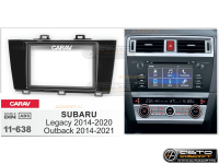 Рамка переходная Subaru Legacy 2014-2020 | Outback 2014-2021 | 2Din | Carav 11-638 купить с доставкой, автозвук, pride, amp, ural, bulava, armada, headshot, focal, morel, ural molot