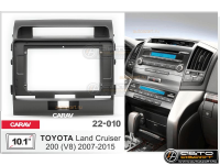 Рамка переходная Toyota Land Cruiser 200 2007-2015 | MFA-10" | Carav 22-010 купить с доставкой, автозвук, pride, amp, ural, bulava, armada, headshot, focal, morel, ural molot