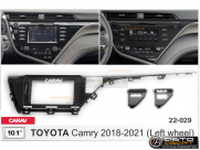 Рамка переходная Toyota Camry 2017-2021 | MFA-10" левый руль | Carav 22-029 купить с доставкой, автозвук, pride, amp, ural, bulava, armada, headshot, focal, morel, ural molot