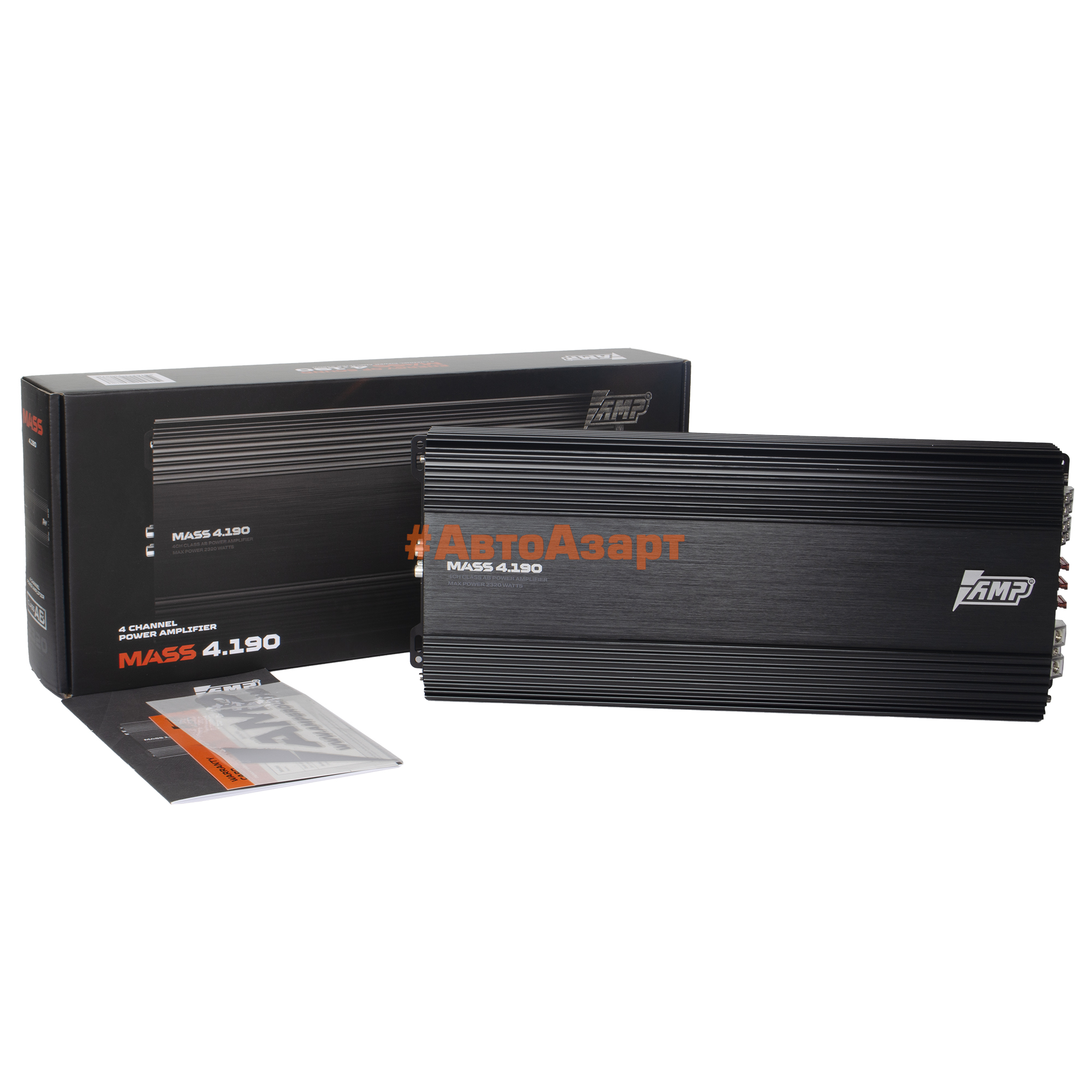 Усилитель AMP MASS 4.190 купить с доставкой, автозвук, pride, amp, ural, bulava, armada, headshot, focal, morel, ural molot