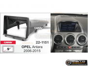 Рамка переходная Opel Antara 2006-2015 | MFB-9" | CARAV 22-1151 купить с доставкой, автозвук, pride, amp, ural, bulava, armada, headshot, focal, morel, ural molot