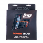 Провода комплект AMP MASS 2.08 для 2х канального усилителя (CCA) купить с доставкой, автозвук, pride, amp, ural, bulava, armada, headshot, focal, morel, ural molot