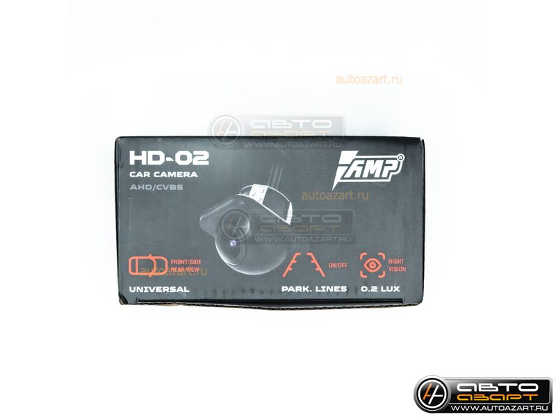 Камера универсальная AMP HD-02 AHD купить с доставкой, автозвук, pride, amp, ural, bulava, armada, headshot, focal, morel, ural molot