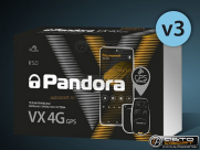 Сигнализация Pandora VX-4G GPS v.3 купить с доставкой, автозвук, pride, amp, ural, bulava, armada, headshot, focal, morel, ural molot