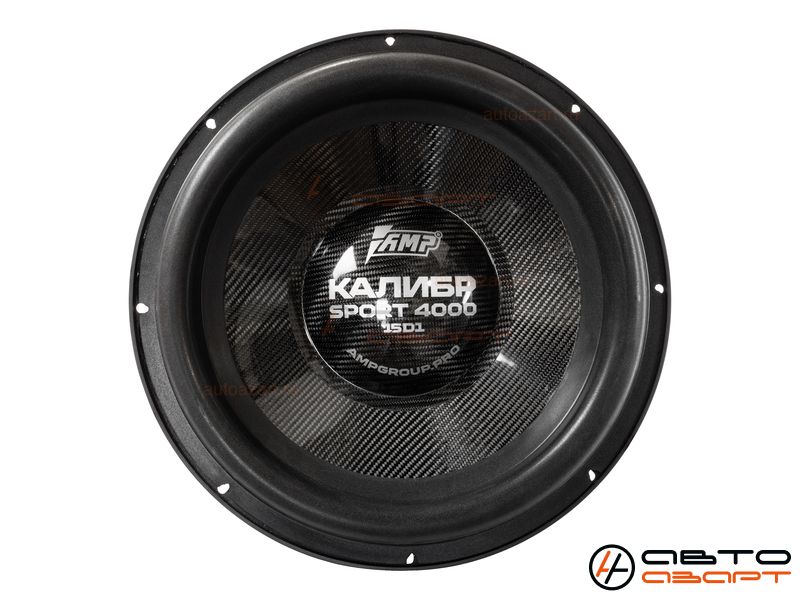 Сабвуферный динамик AMP Калибр Sport 15" (1+1 Ом) (RMS 4000W) купить с доставкой, автозвук, pride, amp, ural, bulava, armada, headshot, focal, morel, ural molot