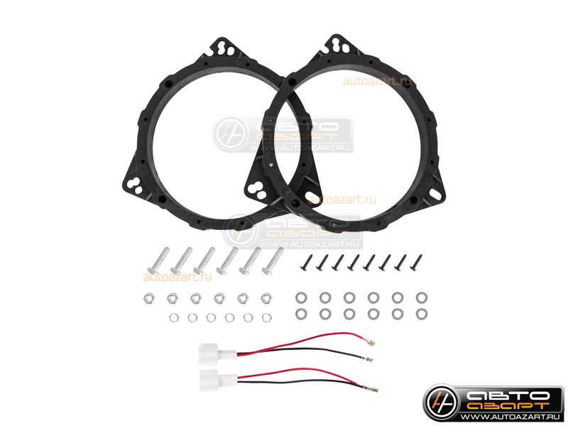 Проставки акустические LADA, NISSAN, RENAULT Logan,Sandero 14+ фронт 165мм (Kicx SRG-165-2) купить с доставкой, автозвук, pride, amp, ural, bulava, armada, headshot, focal, morel, ural molot